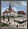 MJG AH 4118.jpg - <em>Procesja z okazji jubileuszu 100 lecia poświęcenia kościoła Łaski, C. Thürmer,25 maja 1818 r. gwasz, MJG AH 4118</p>
<p></em>